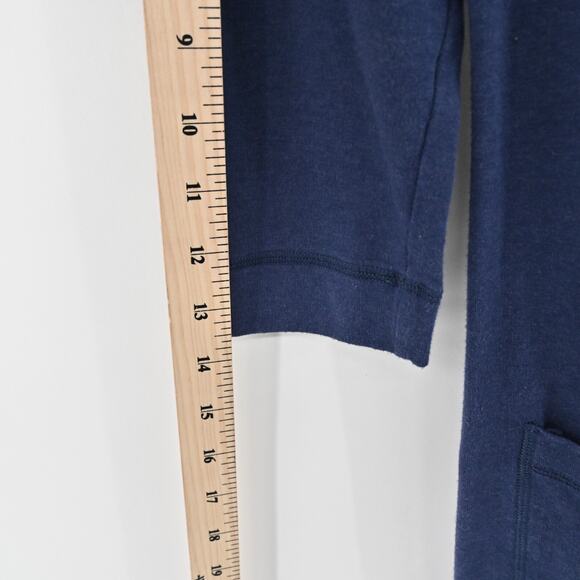 LILLY PULITZER Joyce Shift Dress Sz XS UPF 50+ True Navy 3/4 Sleeve Patch Pocket - Picture 6 of 13